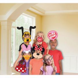 12 Accessori Minnie Mouse per Photobooth