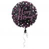 Palloncino Happy Birthday Elegant Pink Foil Prezzo