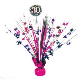 Centrotavola 30 Anni Elegant Pink