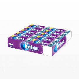 Gomme da Masticare Orbit al Mirtillo 30 Pacchetti 