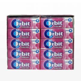 Gomme da Masticare Orbit Bubblemint 30 Pacchetti