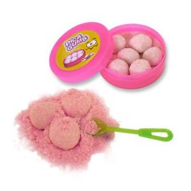 Gomme da Masticare Sweettoys Frizzanti alla Fragola 24 Pacchetti