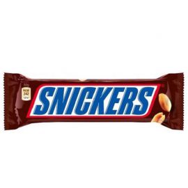 Barrette al Cioccolato Snickers 24 pacchetti