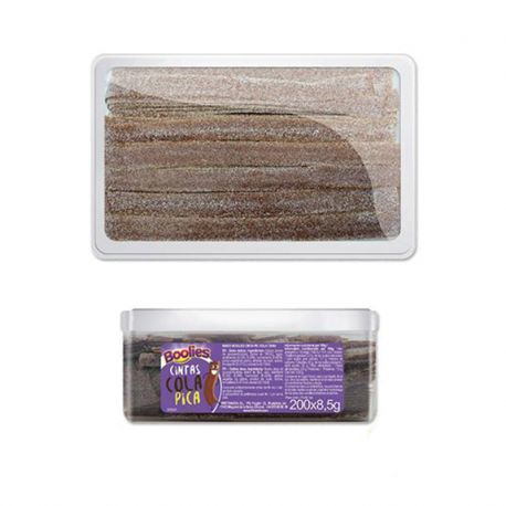 Strisce Frizzanti alla Cola Boolies 200 pz