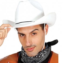 Gorro Vaquero Blanco de Fieltro Gorro Vaquero Blanco de Fieltro
