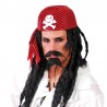 Bandana Pirata in tela rossa