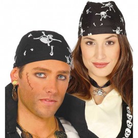 Bandana da Pirata con i teschi