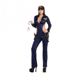 Costume da FBI Azzurro per Adulto