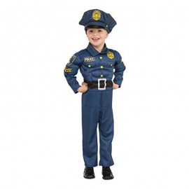 Costume da Super Poliziotto Azzurro per Bambino