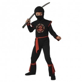 Costume da Ninja Dragon Nero per Bambino Shop