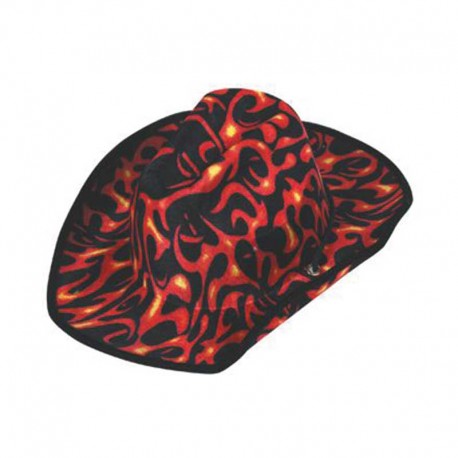 Cappello Cowboy dell'Inferno Adulti