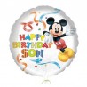 Palloncino Topolino Happy Birthday Son