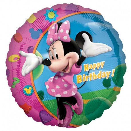 Palloncino Minnie Happy Birthday