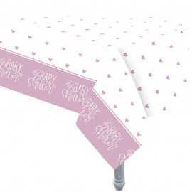 Tovaglia Baby Shower Bambina 1,37 x 2,13 m