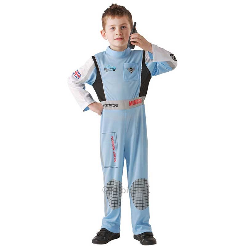 Costume Cars 2 Finn McMissile Bambino