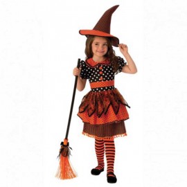 Costume da Strega Polka per Bimba Online