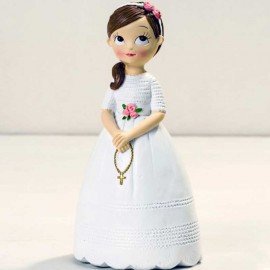 Figura Bimba con Rosario 16,5 cm