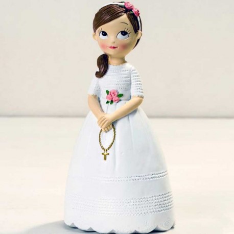 Figura Bimba con Rosario 16,5 cm