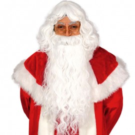 Barba E Parrucca Da Babbo Natale Bonda E Banca Deluxe