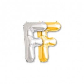 Palloncino Lettera F Foil 81 cm