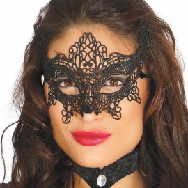 Maschera Pizzo Nera