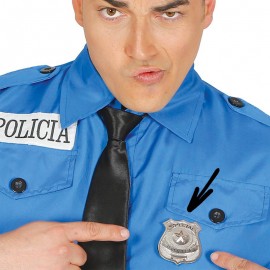 Distintivo della Polizia Metallico
