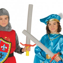 Espada Medieval Goma Eva Infantil 63 cm