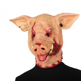 Confezione da 12 pezzi di Halloween maiale naso maiale muso costume Cosplay Pig Naso con fascia elastica per feste di Halloween Cotiny 