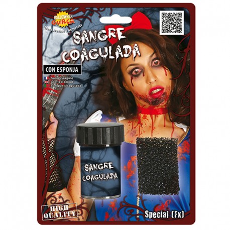 Sangre Coagulada con Esponja 15 g