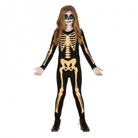 Costume Scheletro Bambina 