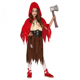 Costume da Cappuccetto Rosso Assassina per Bambina Online
