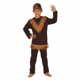 Costume da Indiano Marrone per Bambini Shop