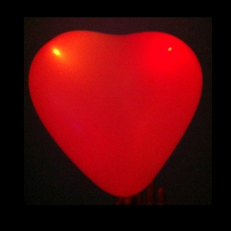 Palloncino LED a Forma di Cuore