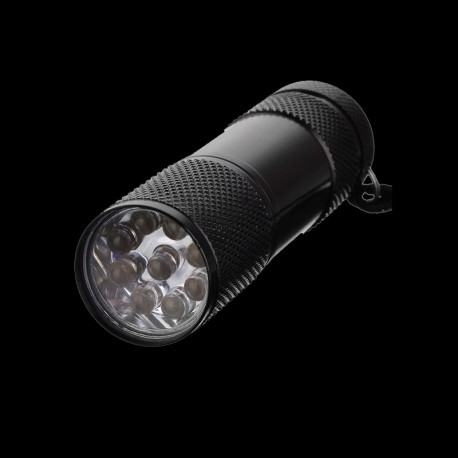 Torcia con 9 Led di Luce Ultravioletta 9 cm