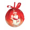 Acquista 6 Palline di Natale Rosse Decorate 5,5 cm 