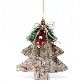 Decorazione Albero di Natale in Legno 23 Cm