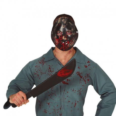 Set Maschera e Machete 54 cm Shop