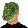 Maschera Dinosauro Verde Foam