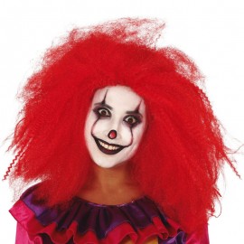 Parrucca Clown Rossa