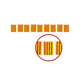 Striscione 50 M Bandiera Catalana 20 X 30 Cm
