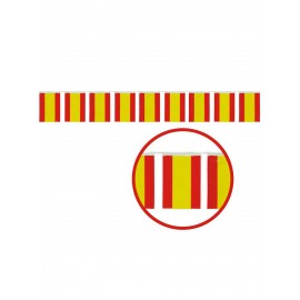 Striscione 50 M Bandiera della Spagna 20 X 30 Cm