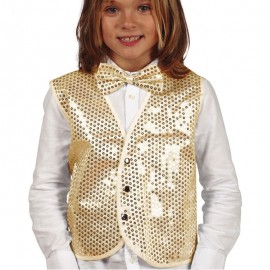 Gilet Paillettes Bambini