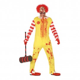 Costume da Burger Clown Zombie Adulto Online