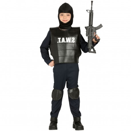 Costume Polizia S.W.A.T. per Bambini