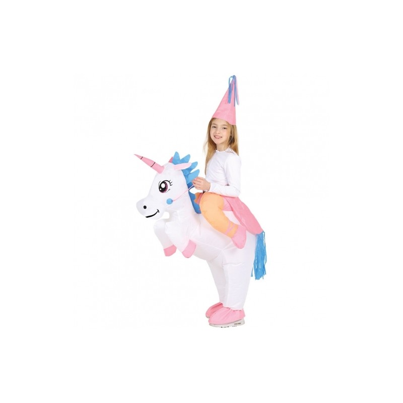 Costume da Unicorno Gonfiabile per Bambina