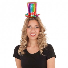 Cerchietto con Cappello Arcobaleno