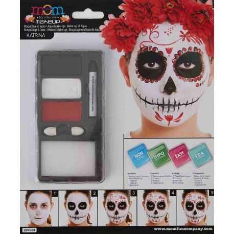 Trucco da Catrina Giorno dei Morti