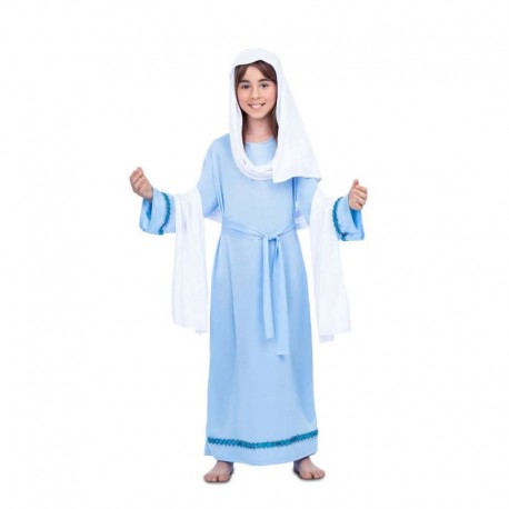 GUIRMA Costume da Vergine Maria Bambina recita Madonna Presepe Vivente 