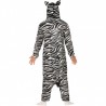 Costume Pigiama Zebra Adulti