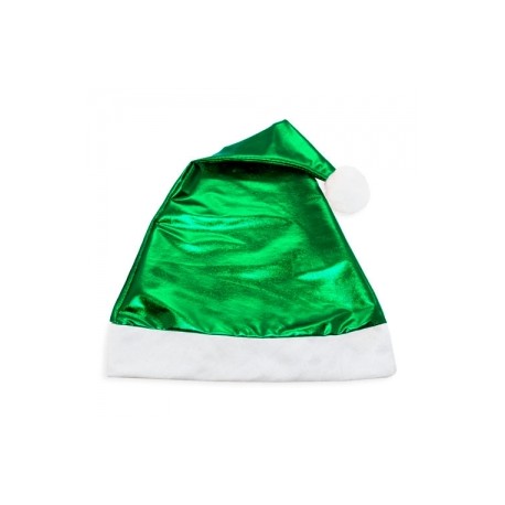 Compra Cappello di Natale Verde Metallizzato